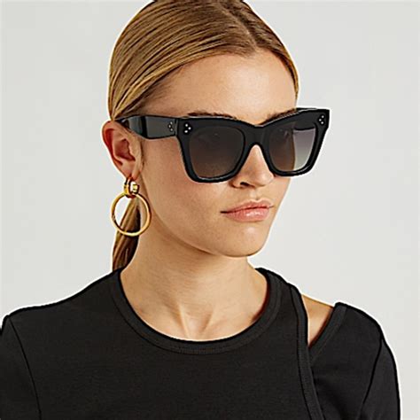 celine sunglasses man|celine 50mm polarized square sunglasses.